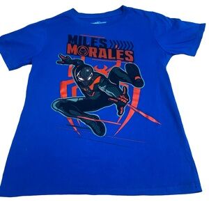 Marvel Blue Miles Morales Kids T-Shirt
